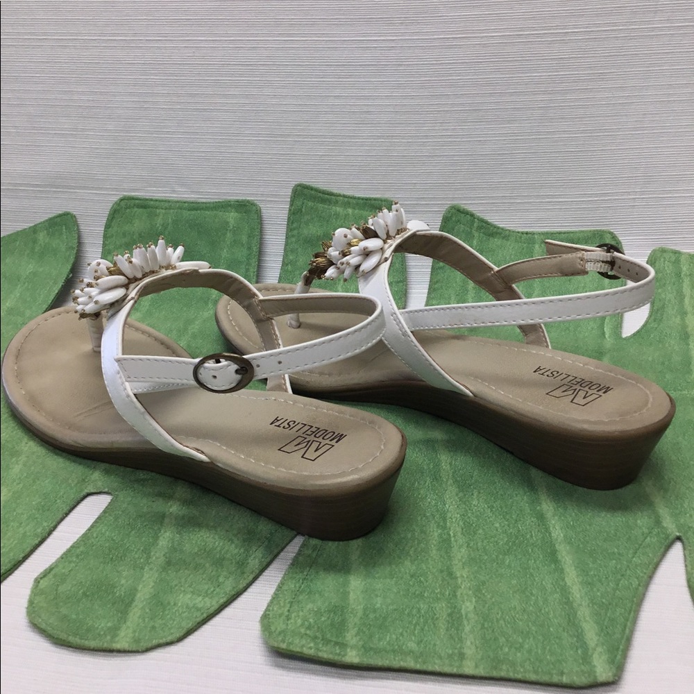 Beaded Thong Sandals by Modellista - Picture 6 of 8